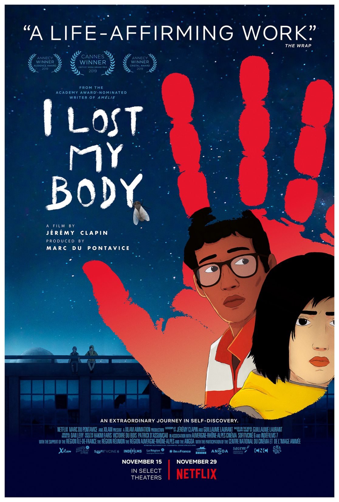 I Lost My Body (Jérémy Clapin – 2019) – PANTERA CINE
